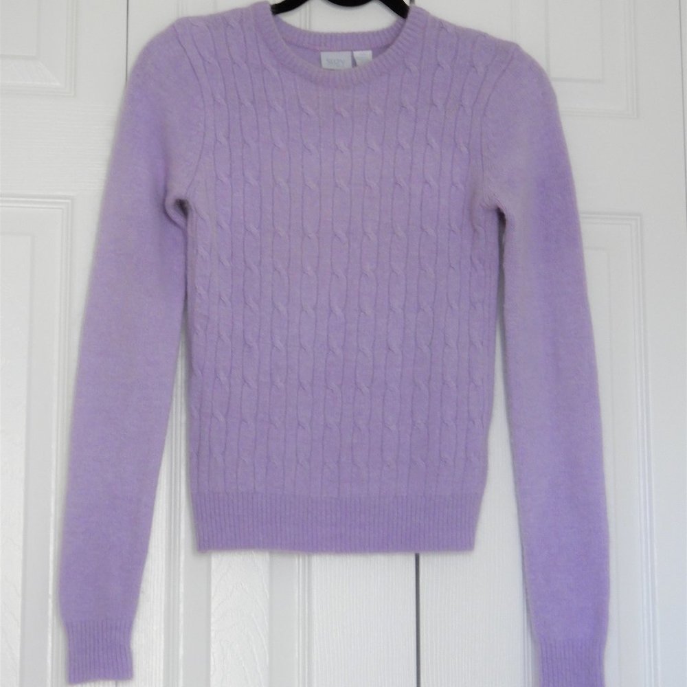 Suzy Shier Angora blend winter sweater in size M